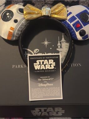 Disney Parks Designer Collection Star Wars limited release Ears